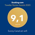 Lägenhet Sunny Canal A/c Wifi Venedig