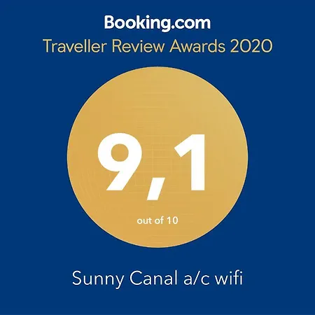 Lägenhet Sunny Canal A/c Wifi Venedig